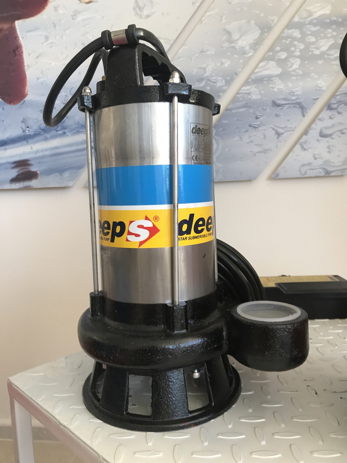 DEEPS SPF 100-150-200 ATIK SU FOSEPTİK POMPASI